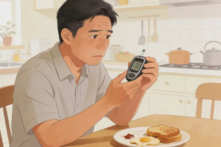 32岁早餐血糖16.0是怎么回事(图1)