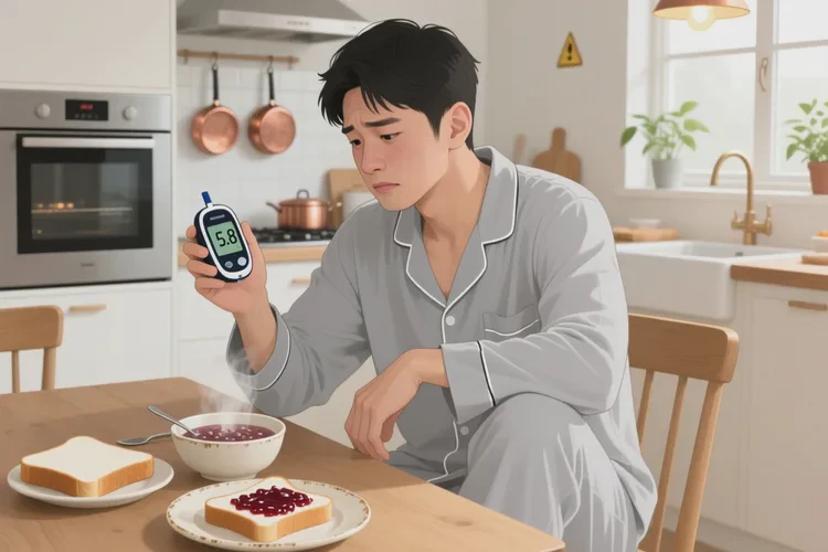 32岁早餐血糖24.7是怎么回事(图1)