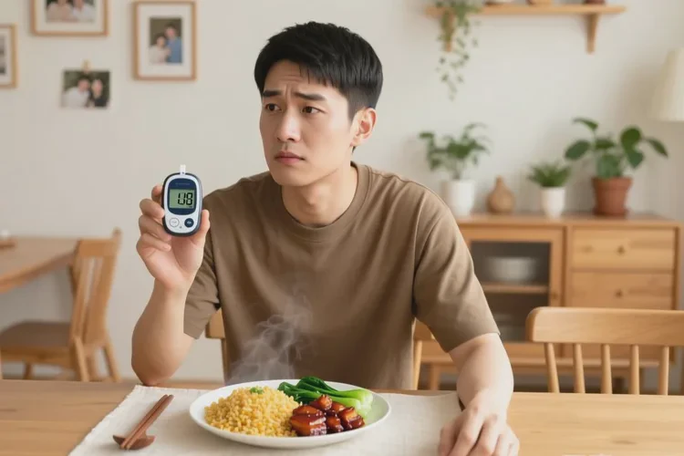 32岁中餐血糖13点3是怎么回事(图1)