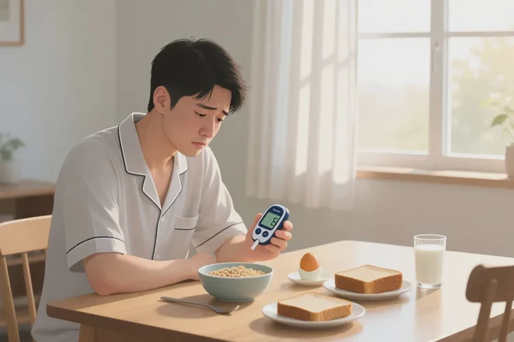 32岁早餐血糖13.6是怎么回事(图1)