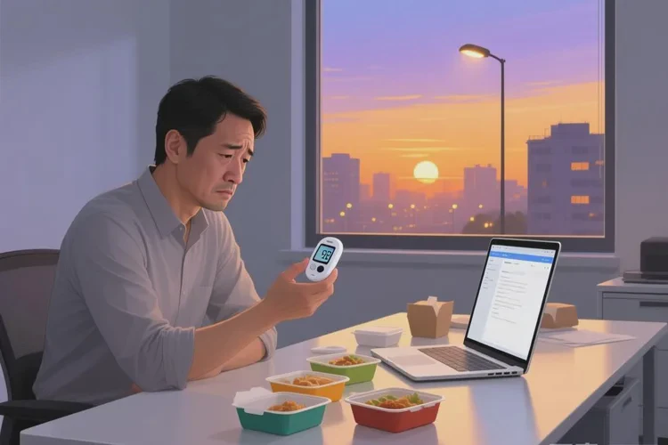 32岁中餐血糖19.4是怎么回事(图1)