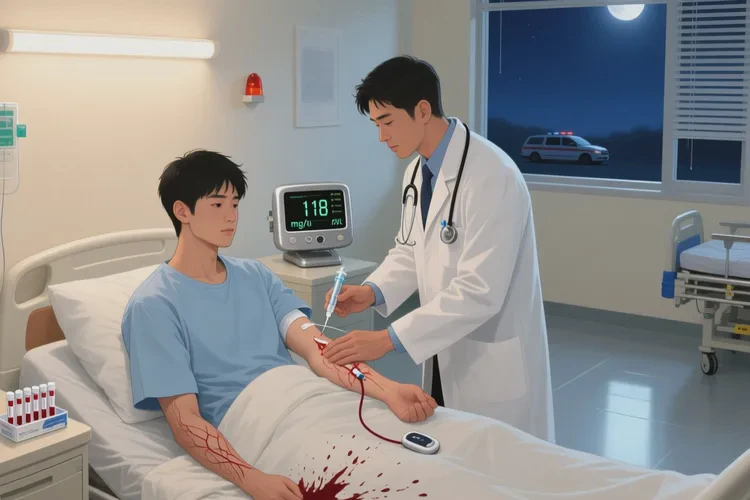 32岁晚餐血糖28.6是怎么回事(图2)