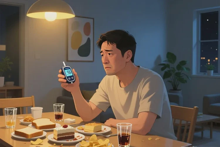 32岁晚餐血糖23.9是怎么回事(图1)