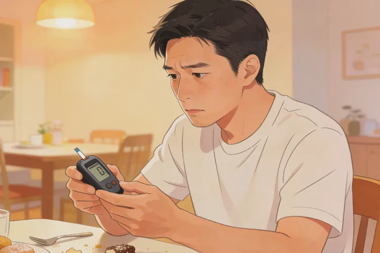 32岁晚餐血糖29.6是怎么回事(图1)