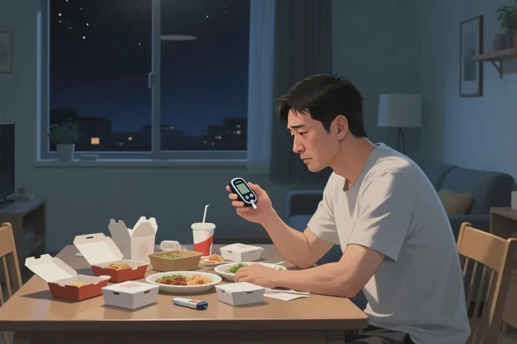 32岁晚餐血糖20.5是怎么回事(图1)