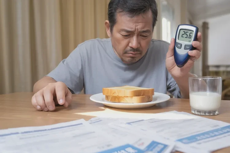 37岁早餐血糖25.6是怎么回事(图1)
