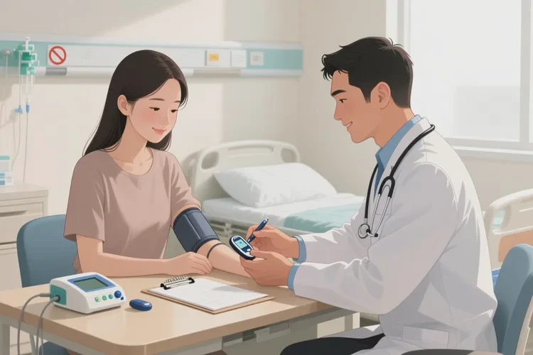 32岁晚餐血糖24.4是怎么回事(图2)