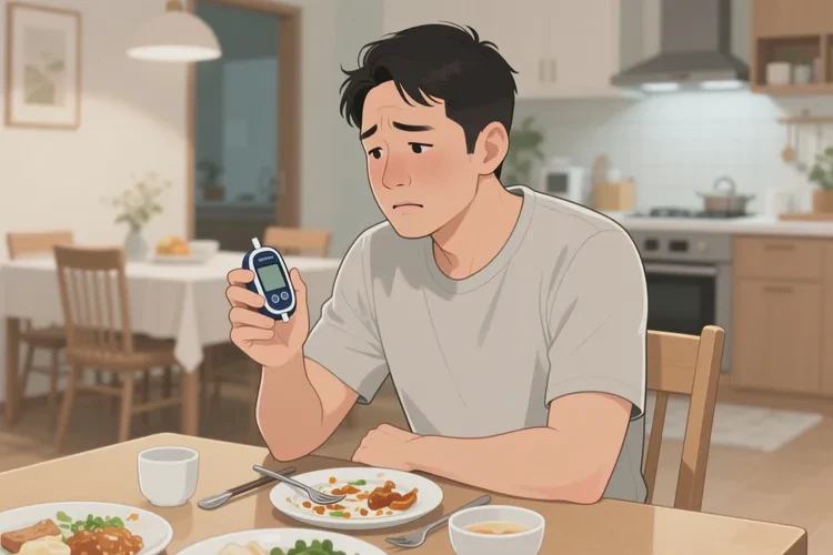 32岁晚餐血糖11.1是怎么回事(图1)