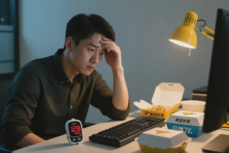 32岁晚餐血糖27.2是怎么回事(图1)