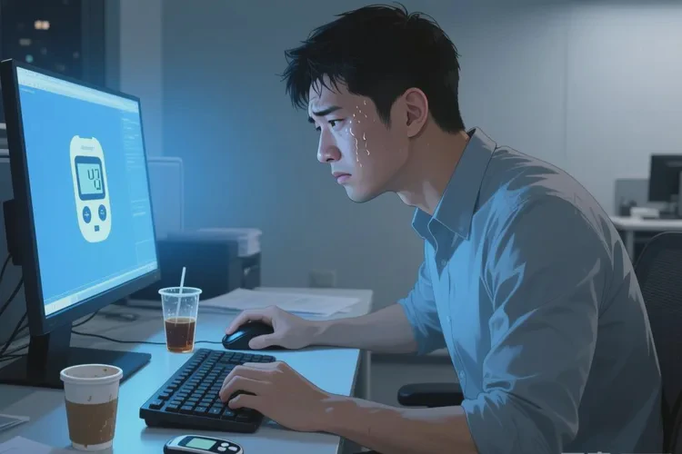 31岁下午血糖21.4是怎么回事(图1)