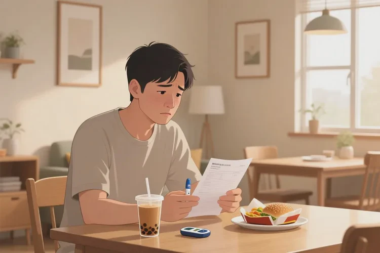 32岁餐后血糖13.6是怎么回事(图1)