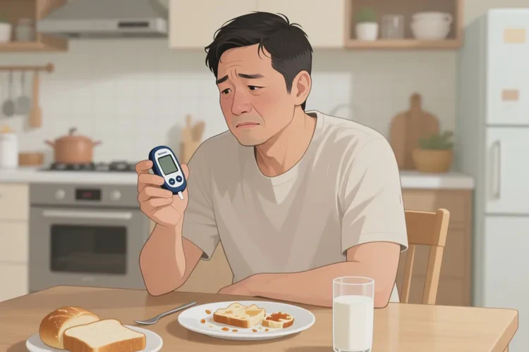 32岁早餐血糖13.4是怎么回事(图1)