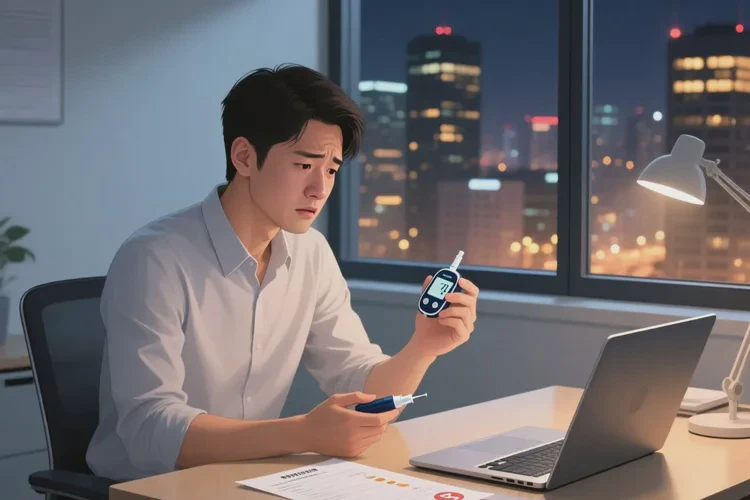 32岁早上空腹血糖4.9是怎么回事(图1)