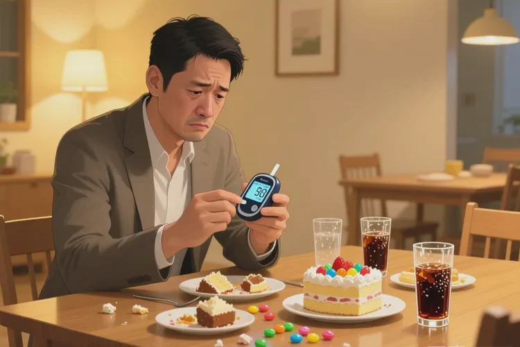 32岁餐后血糖21.7是怎么回事(图1)