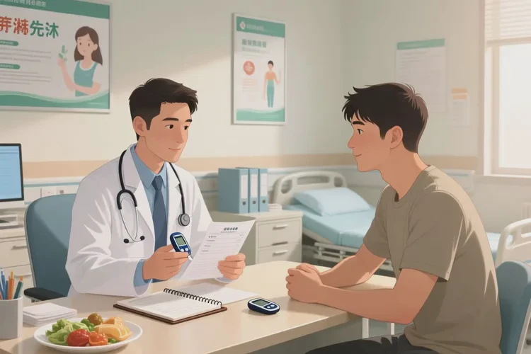 32岁晚餐血糖13点3是怎么回事(图2)