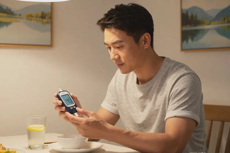 32岁晚餐血糖4.9是怎么回事(图1)