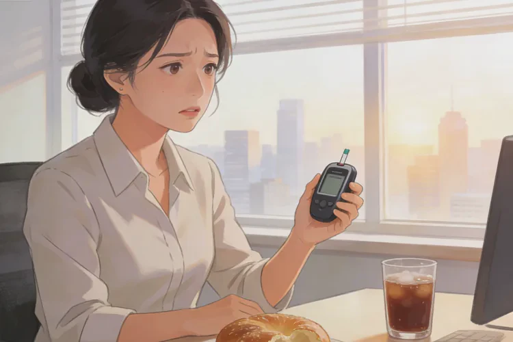 32岁早餐血糖19点5是怎么回事(图1)