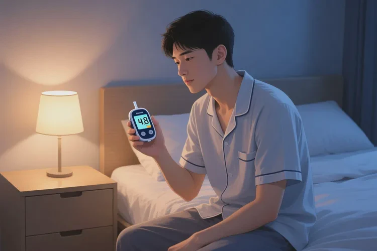 31岁晚上血糖4点8是怎么回事(图1)