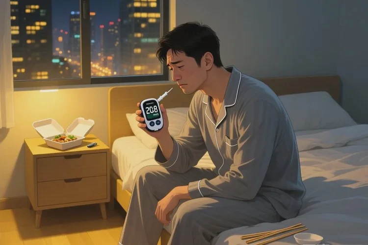 31岁晚上血糖20点8是怎么回事(图1)