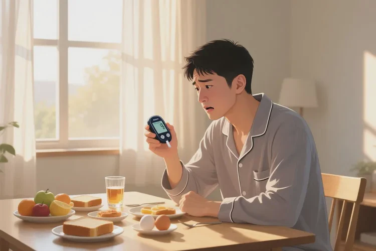 32岁早餐血糖29.0是怎么回事(图1)