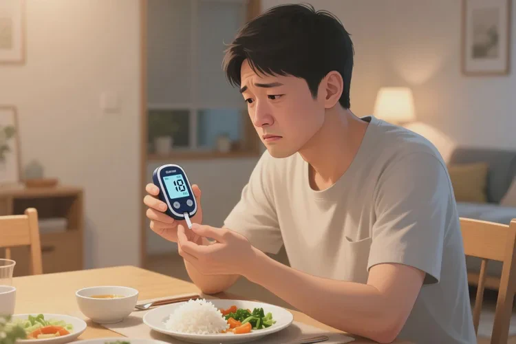 31岁晚上血糖12点5是怎么回事(图1)