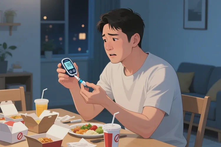 32岁晚餐血糖8.4是怎么回事(图1)