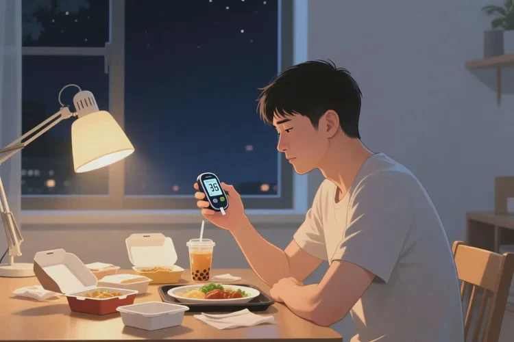 32岁晚餐血糖15.4是怎么回事(图1)