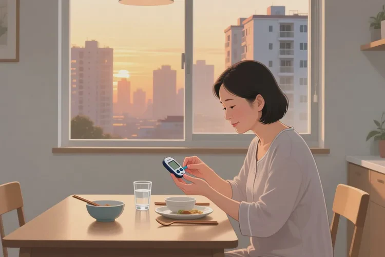 32岁晚餐血糖18点5是怎么回事(图1)