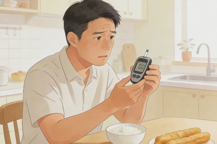 32岁早餐血糖14.5是怎么回事(图1)