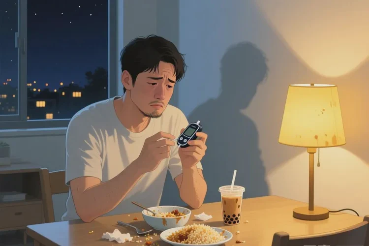 32岁晚餐血糖16.1是怎么回事(图1)