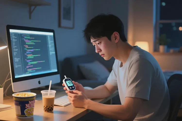 32岁晚上血糖27.7是怎么回事(图1)