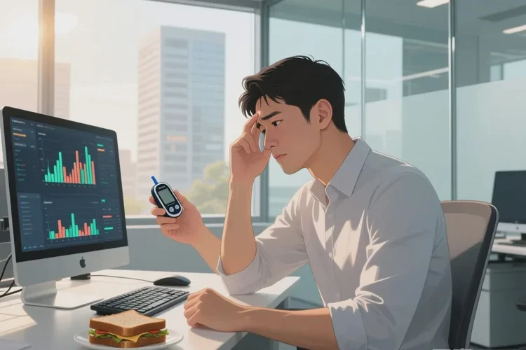 32岁中午血糖6.3是怎么回事(图1)