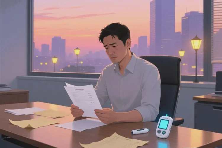 33岁空腹血糖9点9是怎么回事(图1)