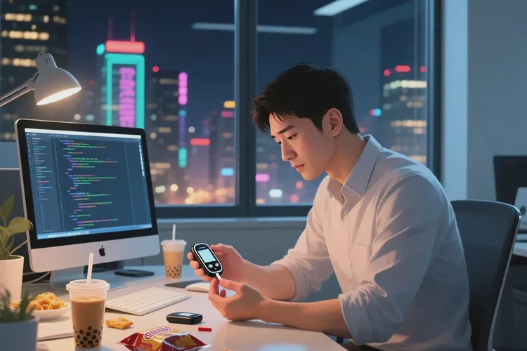 32岁晚上血糖22.2是怎么回事(图2)