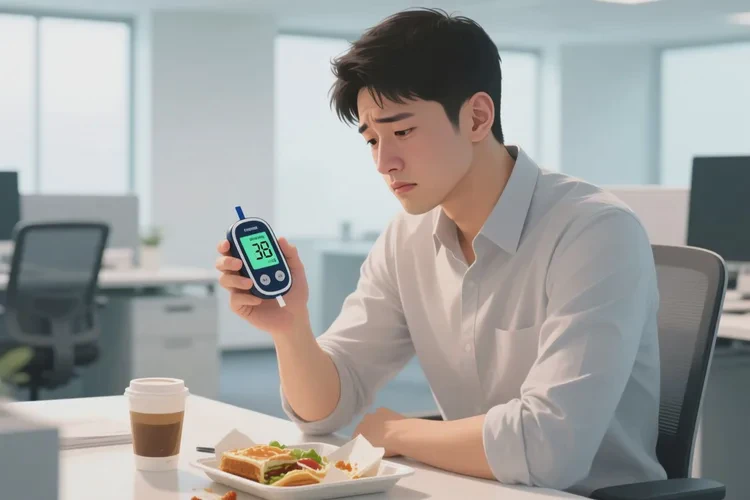 32岁中午血糖21.7是怎么回事(图1)