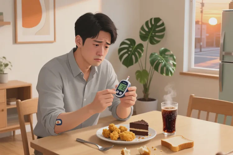 33岁晚餐血糖18点4是怎么回事(图1)