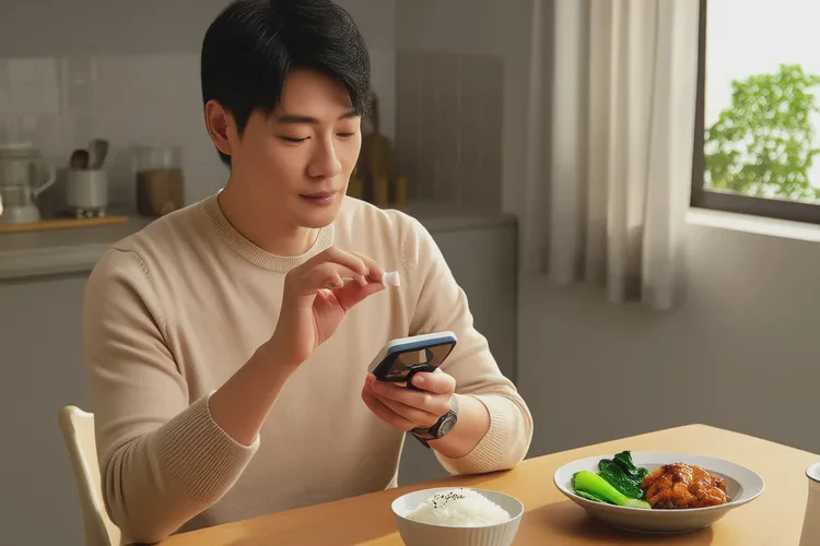 38岁中餐血糖16.1是怎么回事(图1)