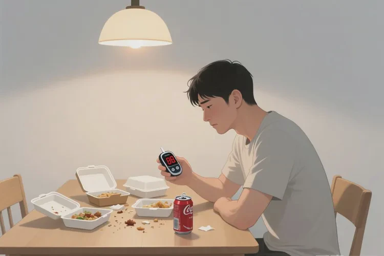 33岁晚餐血糖21.3是怎么回事(图1)