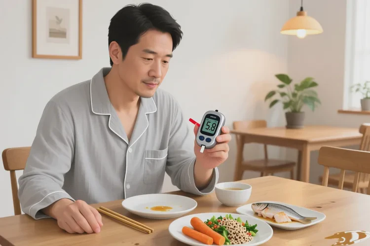 33岁晚餐血糖5点6是怎么回事(图1)