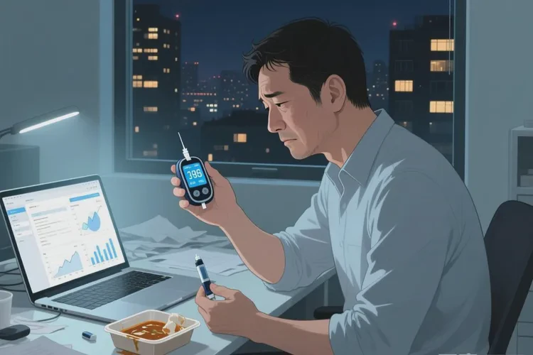 32岁早上空腹血糖17点8是怎么回事(图1)