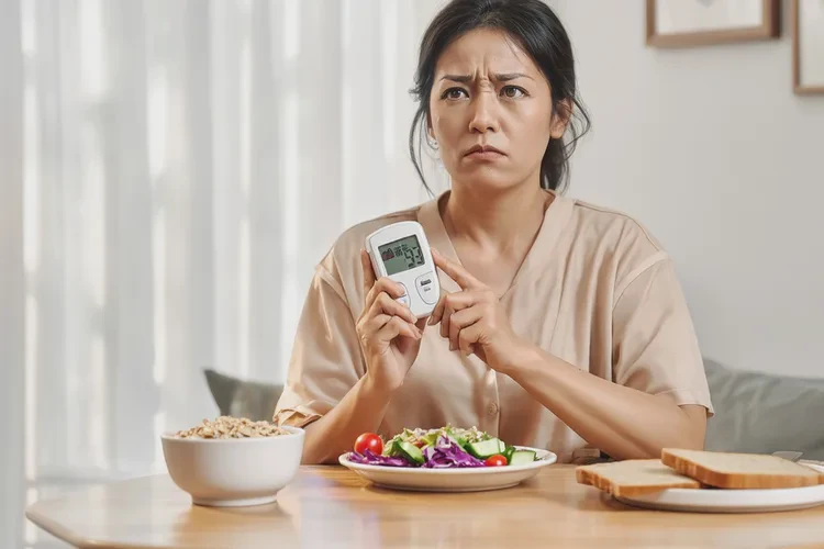 39岁晚餐血糖23.4是怎么回事(图1)