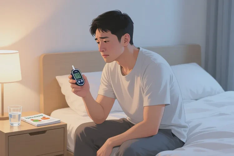 32岁睡前血糖24.8是怎么回事(图1)