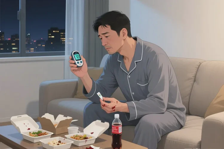 32岁睡前血糖12.4是怎么回事(图1)