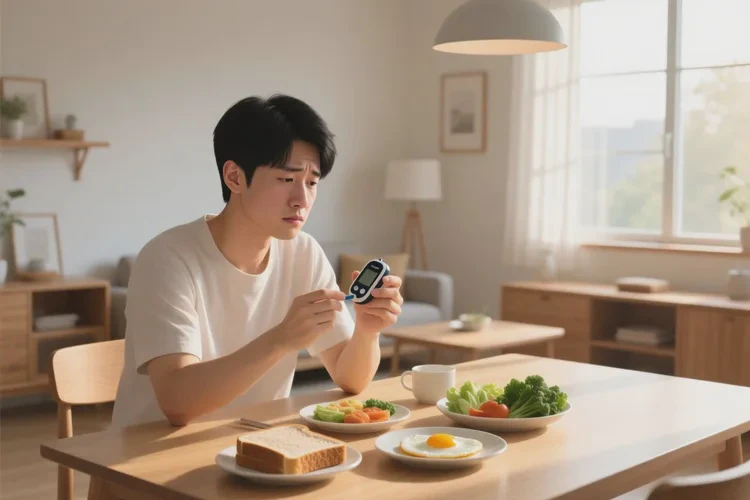 32岁早上空腹血糖7点4是怎么回事(图1)