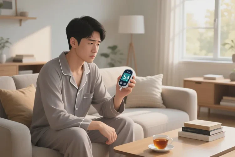 32岁晚上血糖5.4是怎么回事(图1)