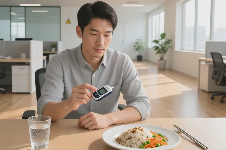 33岁中餐血糖17.9是怎么回事(图1)