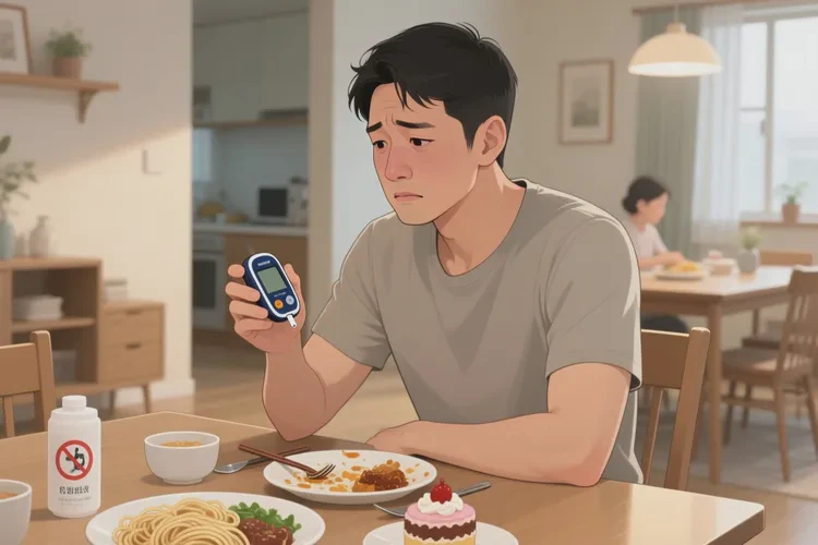 33岁晚餐血糖12点1是怎么回事(图1)