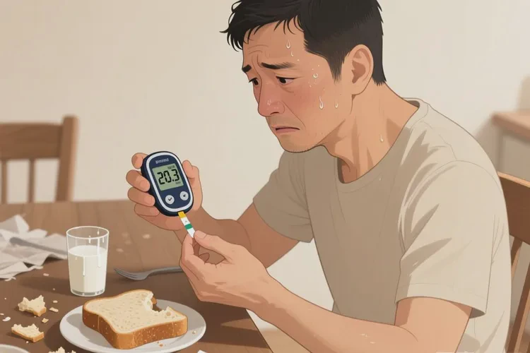 33岁早餐血糖20.3是怎么回事(图1)