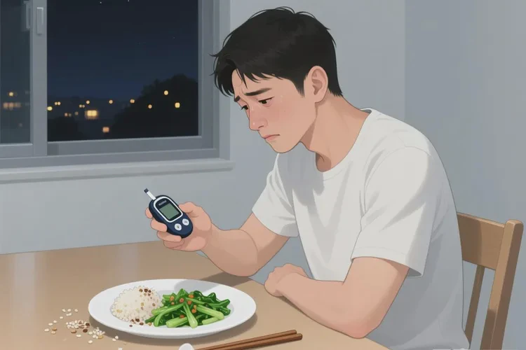 33岁晚餐血糖20点0是怎么回事(图1)