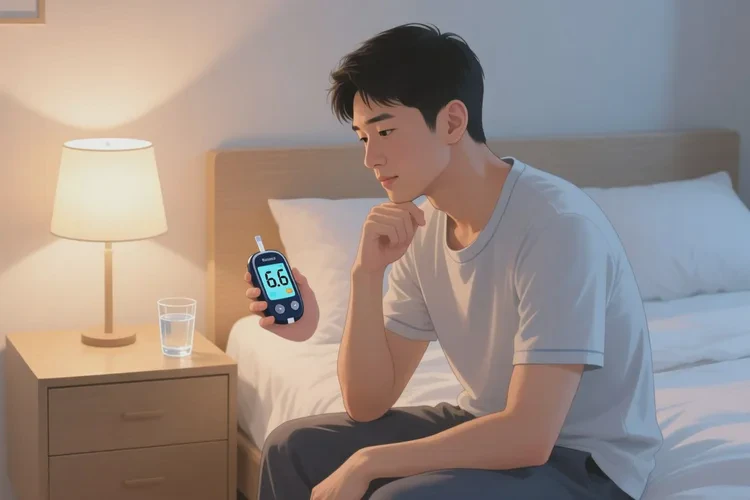 32岁睡前血糖6.6是怎么回事(图1)